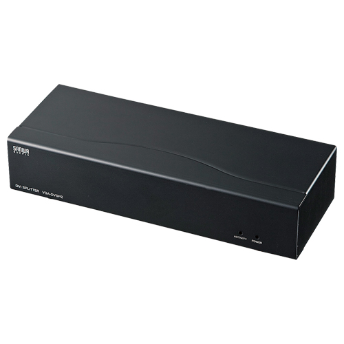 サンワサプライ4K対応DisplayPort分配器(2分配)VGA-DPSP2 サンワサプライ 4K対応DisplayPort分配器（2分配） VGA-DPSP2 1