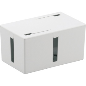 バッファロー　ケーブルボックス　電源タップ＆ケーブル収容　Ｓサイズ　ホワイト　ＢＳＴＢ０１ＳＷＨ　１個
