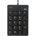 サンワサプライ　ＵＳＢテンキー　ブラック　ＮＴ－１８ＵＢＫ　１個
