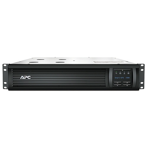 ＡＰＣ（シュナイダーエレクトリック）　Ｓｍａｒｔ－ＵＰＳ　１５００　ＲＭ　２Ｕ　ＬＣＤ　１００Ｖ　ラックマウント型　１５００ＶＡ／１２００Ｗ　ＳＭＴ１５００ＲＭＪ２Ｕ　１台1