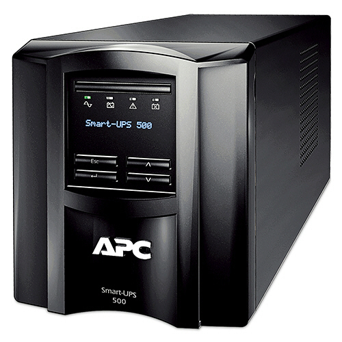 【クリックでお店のこの商品のページへ】APC(シュナイダーエレクトリック) UPS 無停電電源装置 Smart-UPS 500 LCD 100V タワー型 500VA/360W SMT500J 1台 SMT500J