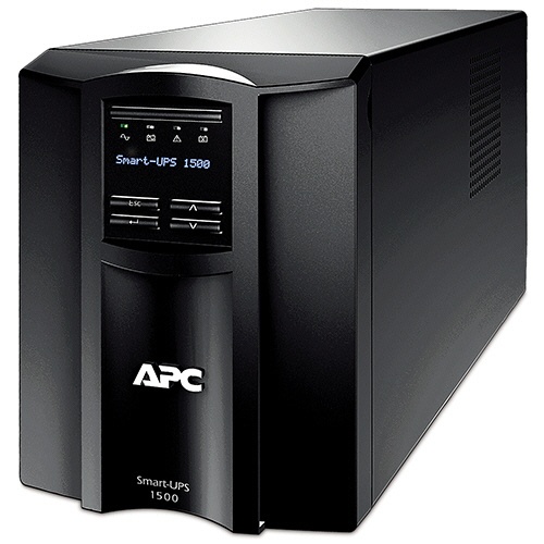 ＡＰＣ（シュナイダーエレクトリック）　ＵＰＳ　無停電電源装置　Ｓｍａｒｔ－ＵＰＳ　１５００　ＬＣＤ　１００Ｖ　タワー型　１５００ＶＡ／９８０Ｗ　ＳＭＴ１５００Ｊ　１台1
