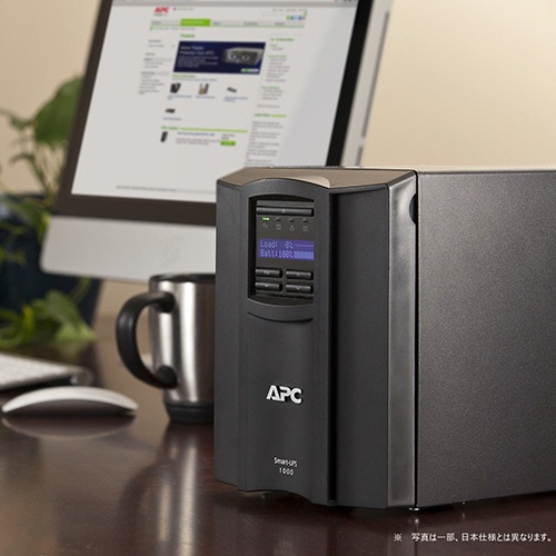 ＡＰＣ（シュナイダーエレクトリック）　ＵＰＳ　無停電電源装置　Ｓｍａｒｔ－ＵＰＳ　１５００　ＬＣＤ　１００Ｖ　タワー型　１５００ＶＡ／９８０Ｗ　ＳＭＴ１５００Ｊ　１台9