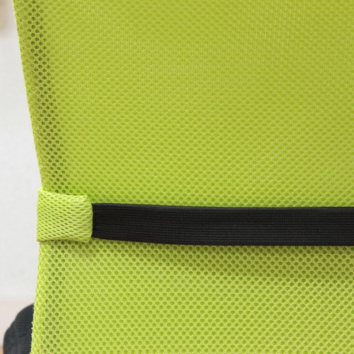 不二貿易　メッシュバックチェアー　ハンターＩＩ　肘なし　オレンジ　ＨＦ－３８ＯＲ　１脚3