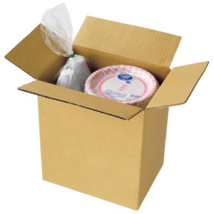 【たのめーる】TANOSEE 宅配用ダンボール箱 Aフルート 80-B5 1パック(20枚)の通販