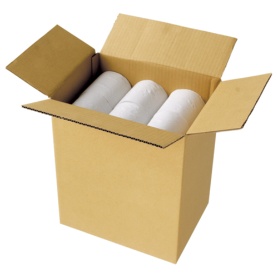 【たのめーる】TANOSEE 宅配用ダンボール箱 Aフルート 100-A4 1パック(20枚)の通販
