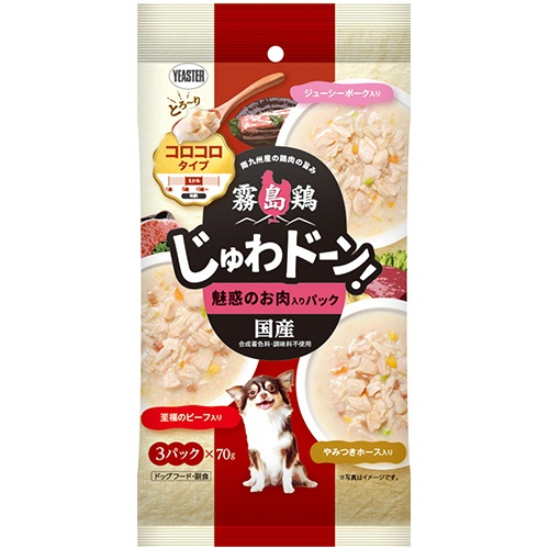 イースター　霧島鶏　じゅわドーン！　コロコロ　魅惑のお肉入りパック　２１０ｇ（７０ｇ×３袋）　１パック1