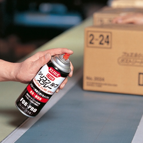 呉工業　ＫＵＲＥ　シリコン　ルブ　スプレー　滑走・離型剤　４２０ｍＬ　ＮＯ．１４２０　１本2