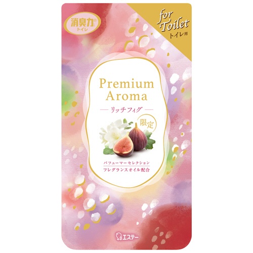 エステー　トイレの消臭力　Ｐｒｅｍｉｕｍ　Ａｒｏｍａ　リッチフィグ　４００ｍｌ　１個1