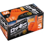 アマノ　マーベルグローブ　超厚手エンボスニトリルロッキー