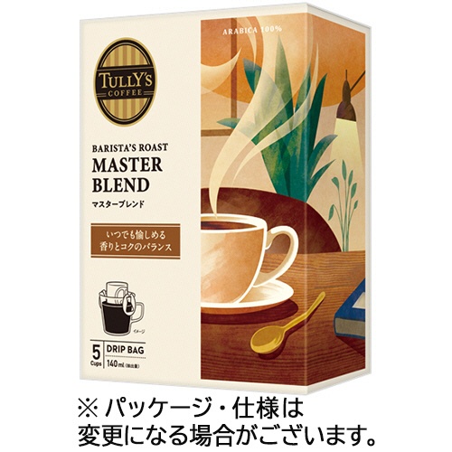 伊藤園　タリーズコーヒー　バリスタズ　ロースト　マスターブレンド　ドリップ　１箱（５袋）1