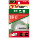 ３Ｍ　スコッチ　超強力両面テープ　透明　１２ｍｍ×１ｍ　ＰＶ－ＣＬＲ　１巻