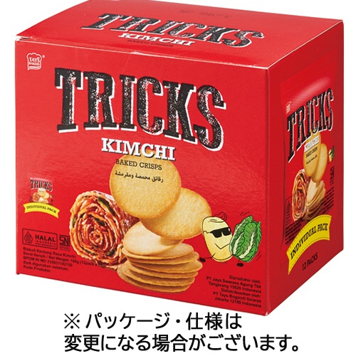 ドーバーフィールド　ファーイースト　トリックス　ベイクドチップス　キムチ味　１５ｇ／袋　１箱（１２袋）1