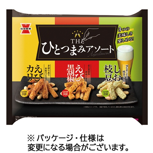 岩塚製菓　ＴＨＥ　ひとつまみアソート　１５５ｇ　１パック（８袋）1