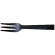 シモジマ　ＨＥＩＫＯ　プラスチックフォーク　１２ｃｍ　黒　単袋　＃００４５１３０２１　１パック（１００本）1