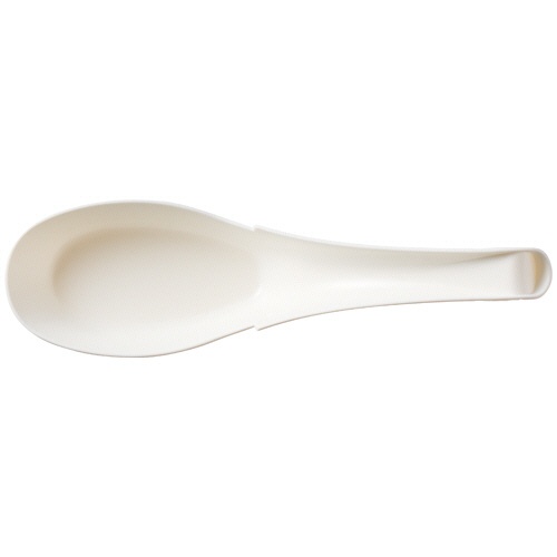 シモジマ　ＳＷＡＮ　惣菜用レンゲ　バイオ入り　１４ｃｍ　単袋　１パック（１００本）1