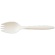 シモジマ　ＳＷＡＮ　惣菜用フォークスプーン　バイオ入り　１４ｃｍ　単袋　１パック（１００本）1