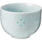 西海陶器　ホタルレリーフつぼ仙茶　１セット（５客）