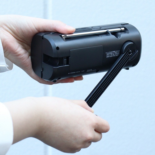 ドリテック　さすだけ充電ラジオライト３　ブラック　ＰＲ－３２３ＲＢＫ　１台2