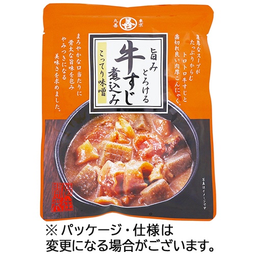 丸善　旨みとろける牛すじ煮込み　こってり味噌　３３０ｇ　１パック1