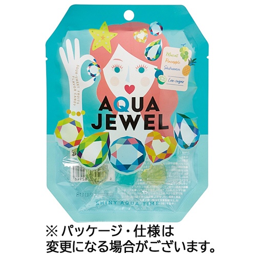 野州たかむら　宝石型キャンディ　ＡＱＵＡ　ＪＥＷＥＬ（アクア　ジュエル）　４０ｇ　１袋1