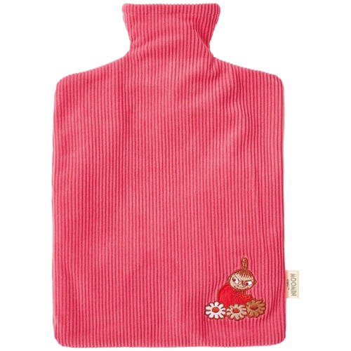 丸眞　ムーミン「あたたかピンク」　湯たんぽ（コーデュロイ）　１個1