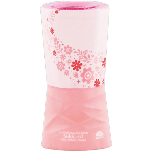 アース製薬　トイレのスッキーリ！　置き型　エアリーホワイトフローラルの香り　４００ｍＬ　１個1