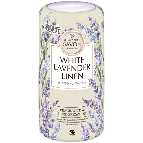 小林製薬　消臭元　ＳＡＶＯＮ　ホワイトラベンダーリネンの香り　本体　４００ｍＬ　１個1