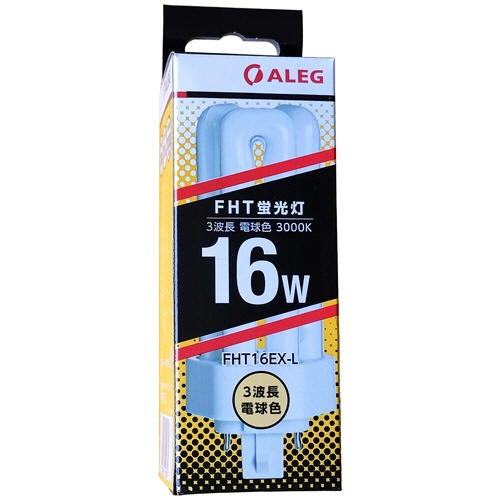 ブライトライト　ＡＬＥＧ　ＦＨＴ蛍光灯　１６Ｗ　電球色　ＦＨＴ１６ＥＸ－Ｌ　１個2