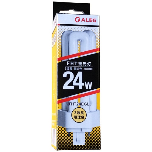 ブライトライト　ＡＬＥＧ　ＦＨＴ蛍光灯　２４Ｗ　電球色　ＦＨＴ２４ＥＸ－Ｌ　１個2