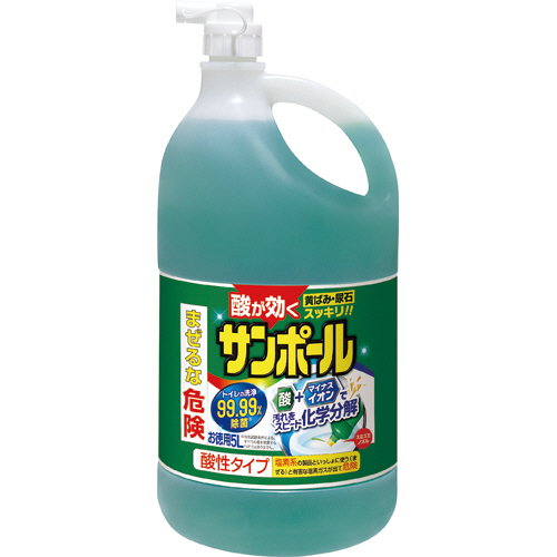 たのめーる】大日本除蟲菊 KINCHO サンポールK 業務用 5L 1本の通販
