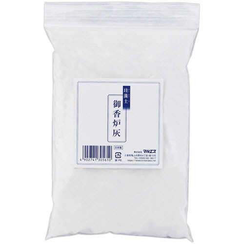 マルエス　珪藻土　御香炉灰　１２０ｇ　１袋1
