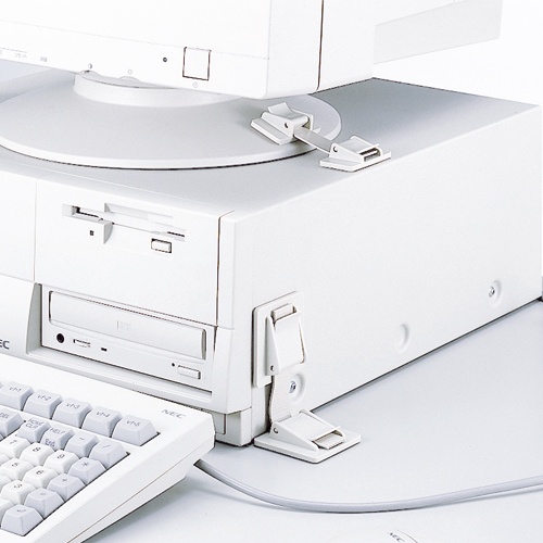 ライオン事務器　セーフティファスナー　サムロック　大型　ＲＴ－４００－１０　１セット（１０組２０個）2