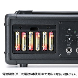 サンワサプライ　ワイヤレスマイク付き拡声器スピーカー　ＭＭ－ＳＰＡＭＰ４　１台7
