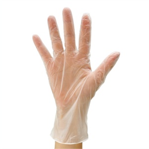 川西工業　ビニール使いきり手袋　粉なし　ＳＳ　＃２０２６　１箱（１００枚）2