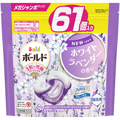Amazon.co.jp: ボールド 洗濯洗剤 ジェルボール4D ホワイト
