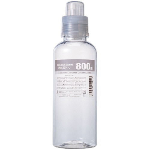 マルハチ産業　液体洗剤ボトル　８００ｍＬ　１個1
