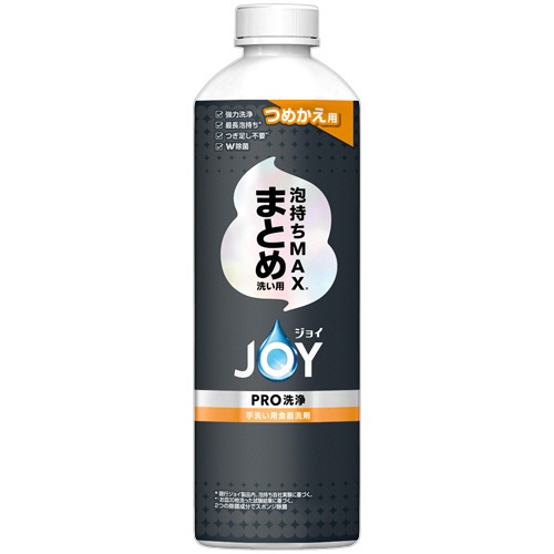 Ｐ＆Ｇ　ジョイＰＲＯ洗浄　まとめ洗い用　つめかえ用　３９０ｍＬ　１パック1