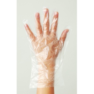 ジャパックス　外エンボスタイプ　ＨＤポリエチレン手袋　Ｓ　ＰＧＨ－０１　１パック（２００枚）2