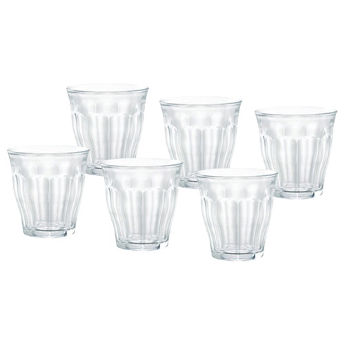 デュラレックス　ピカルディー　２５０ｍｌ　クリア　１セット（６個）1