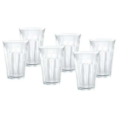 デュラレックス　ピカルディー　３６０ｍｌ　クリア　１セット（６個）1