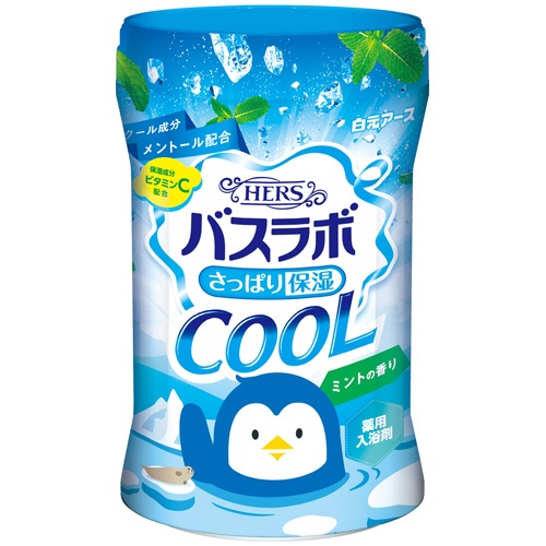 白元アース　ＨＥＲＳ　バスラボボトル　クールミント香り　５００ｇ　１本1