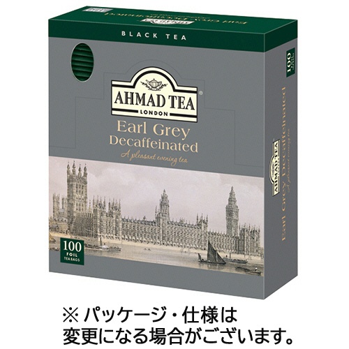 ＡＨＭＡＤ　ＴＥＡ　デカフェアールグレイ　１箱（１００バッグ）1