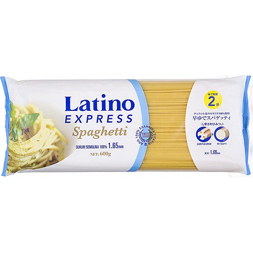 たのめーる ラティーノ エクスプレス 早ゆでスパゲッティ 600g 1パックの通販