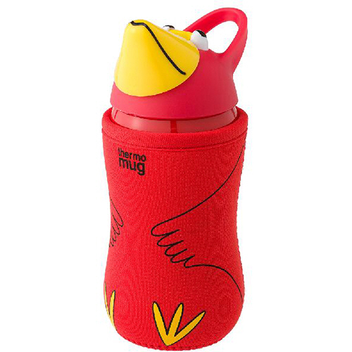 サーモマグ　アニマルボトル　３８０ｍｌ　レッド　ＡＭ１８－３８　１個