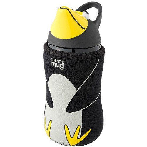 サーモマグ　アニマルボトル　３８０ｍｌ　ブラック　ＡＭ１８－３８　１個
