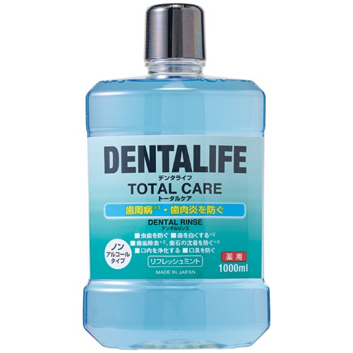 エオリア　薬用デンタライフトータルケア　リフレッシュミント　１０００ｍＬ　１本1