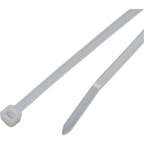 オーム電機　ロックタイ　３００ｍｍ　白　ＬＴ－３００Ｗ１００ＷＨ　１袋（１００本）2