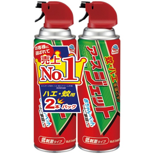 アース製薬　アースジェット　４５０ｍＬ／本　１パック（２本）1