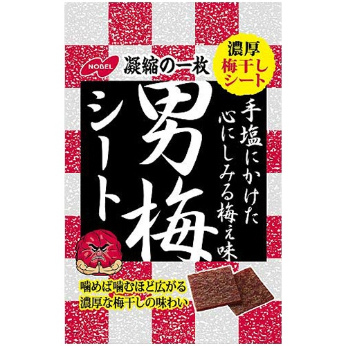 ノーベル　男梅シート　２７ｇ　１袋1